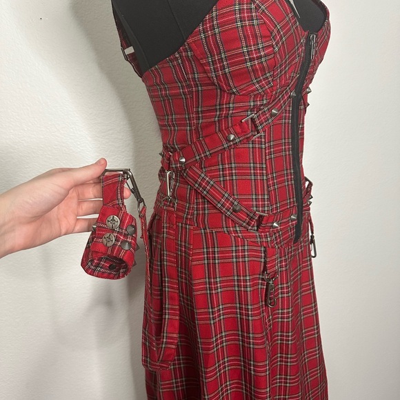 90s y2k LIP SERVICE bondage gown - Picture 8 of 9